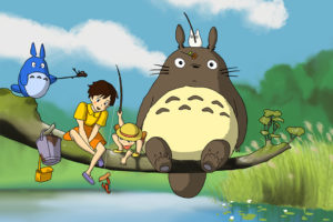 Illustration digitale Totoro