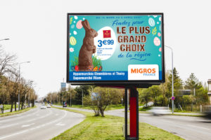 Affiche publicitaire graphiste haute-savoie