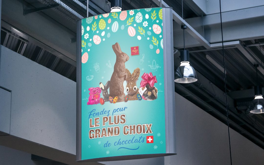 Supports de communication Paques Migros