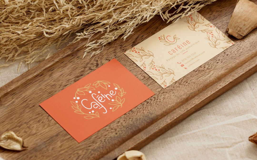 Identité visuelle Caféine