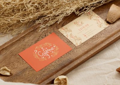 Identité visuelle Caféine