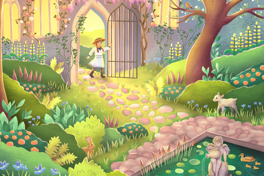 illustration-digitale-jardin-secret