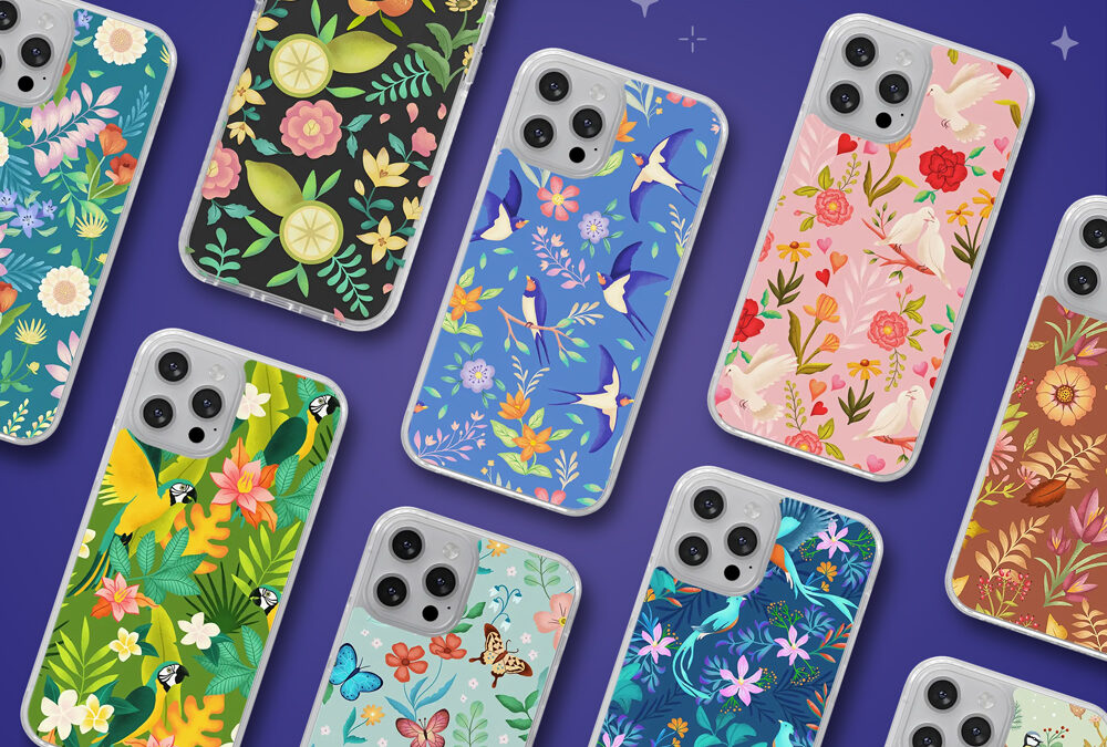 Coques de téléphone illustrées