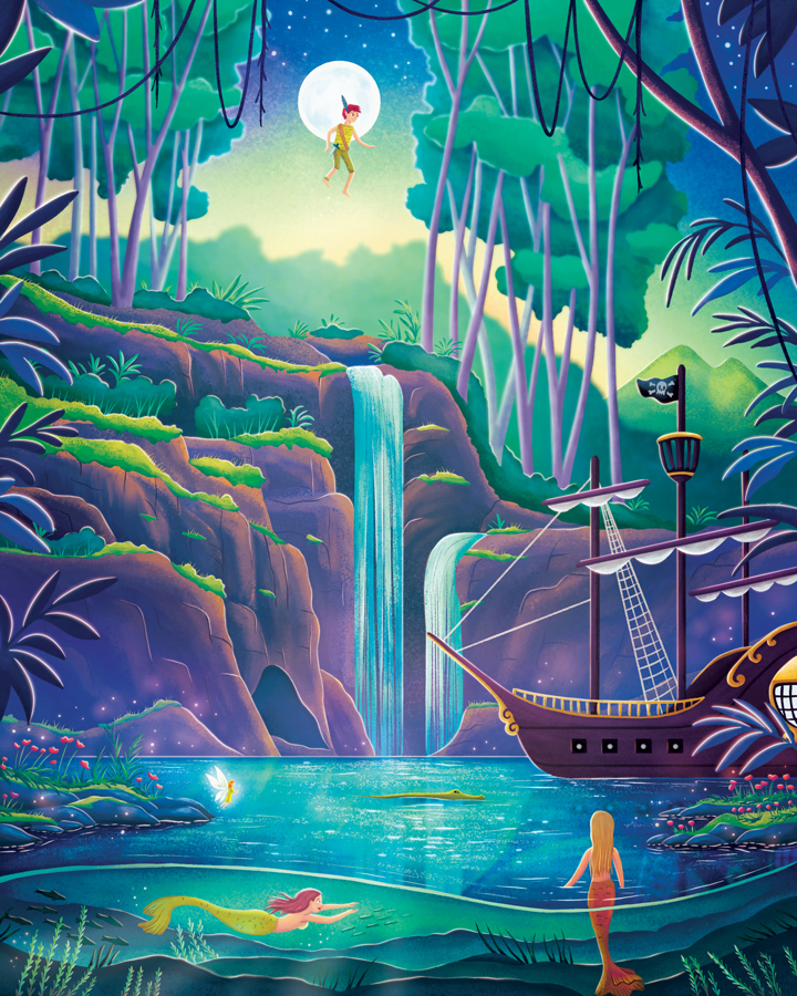 peter-pan-illustration illustration cozy