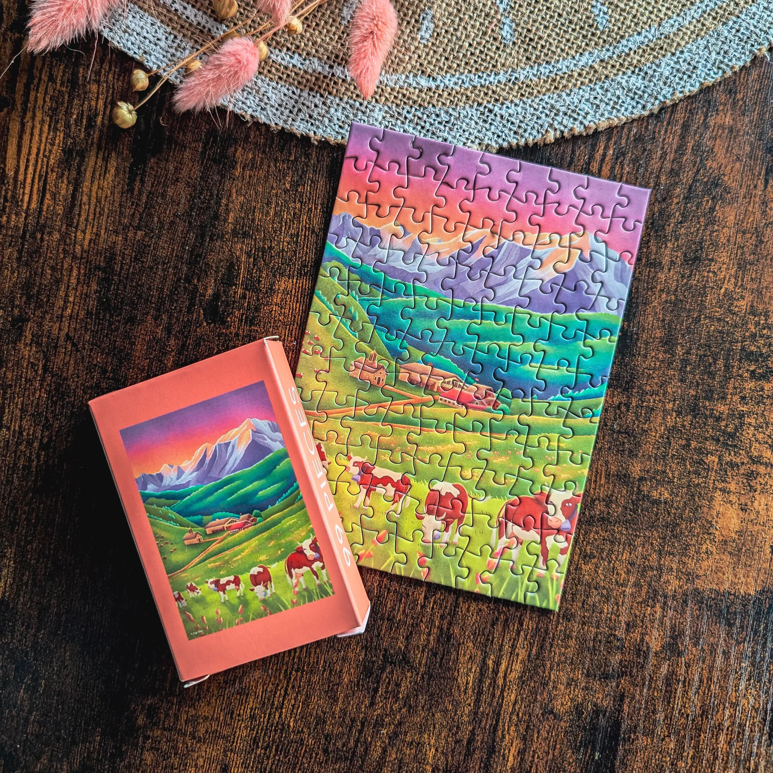 puzzles olleo illustration vache