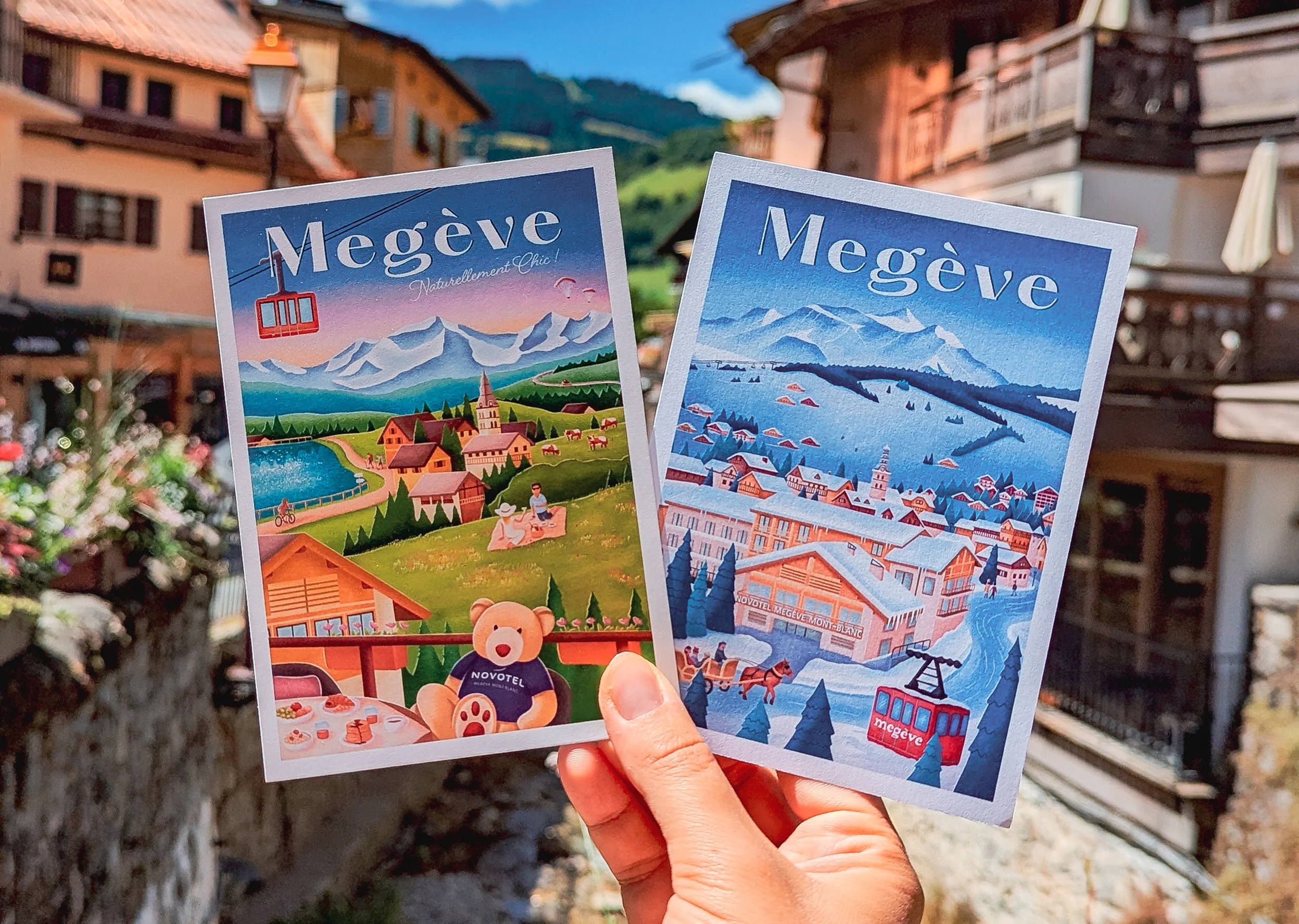 Cartes postale Megeve