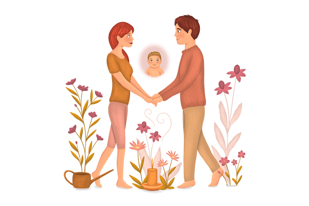 illustration_personnalisée couple