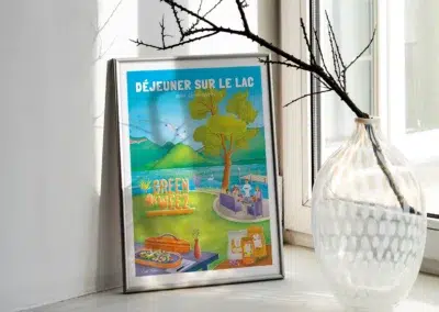 Affiche personnalisée Greenweez