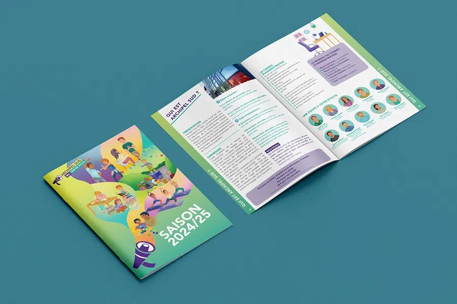 Mise en page brochure
