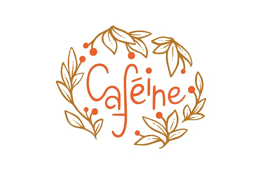 Logo identité Caféine