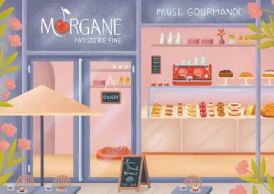 Illustrations boîtes à biscuits